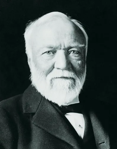 Vua thép Andrew Carnegie. Vua thép Andrew Carnegie.